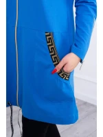 Blúzka s ozdobnou nevädzovou stuhou Blúzka s ozdobnou nevädzovou stuhou