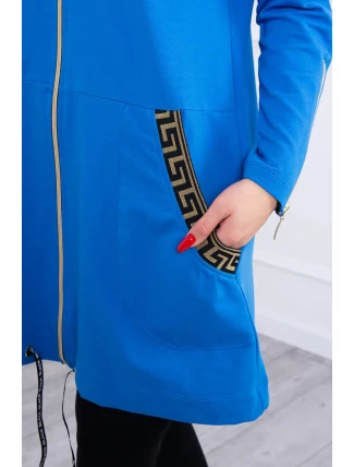 Blúzka s ozdobnou nevädzovou stuhou Blúzka s ozdobnou nevädzovou stuhou