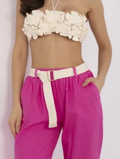 Nohavice DHJ SP 20506.79 fuchsiová