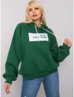 Mikina EM BL 651/2.41X tmavo zelená