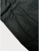 Dámska krátka prešívaná zimná bunda J Style army (5M3153-136)