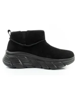 Skechers Dámske zimné členkové topánky zateplené kožené dámske