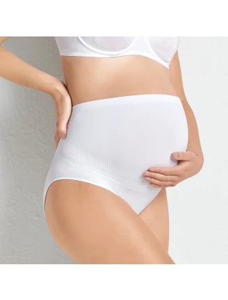 Bezšvové tehotenské nohavičky 1502 biela - Anita Maternity Bezšvové tehotenské nohavičky 1502 biela - Anita Maternity
