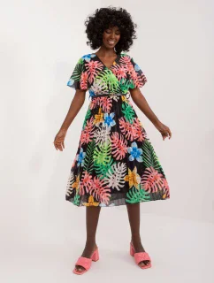 Šaty DHJ SK 13162 3.90 čierna