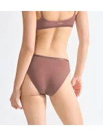 Dámske bavlnené mini nohavičky GO Daily - BROWN - svetlohnedé 1141 - SLOGGI