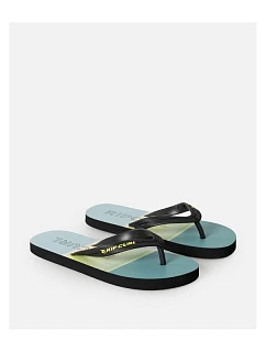 Plážové šľapky RIP CURL Breakers Bloom Open Toe – chlapčenské, modré