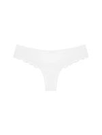 Dámske tangá Lovely Micro Brazilian String biela - TRIUMPH Dámske tangá Lovely Micro Brazilian String biela - TRIUMPH