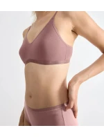 Dámska podprsenka GO Daily Cotton Soft - BROWN - hnedá 1141 - SLOGGI