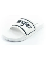 Pánske pohodlné športové žabky Wrangler Averell Slider white