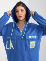 Mikina RV BL 8258.34 tmavo modrá