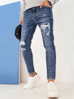 FashionStreet pánske modré džínsové nohavice UX4235