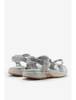 Damskie Sportowe Sandały 4FRSS24FSANF049-26S Jasnoszare