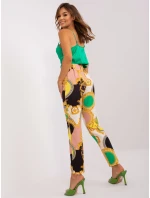 Nohavice DHJ SP 12787D.23X čierna a béžová