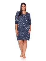 Dámska nočná košeľa TM.4129 tm.modrá - Doktor Nap