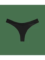 Dámske tangá Aura Spotlight High Leg string čierna - TRIUMPH