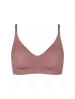 Dámska podprsenka ZERO Microfibre 2.0 Bralette - CACAO - kakaová 1141 - SLOGGI Dámska podprsenka ZERO Microfibre 2.0 Bralette - CACAO - kakaová 1141 - SLOGGI