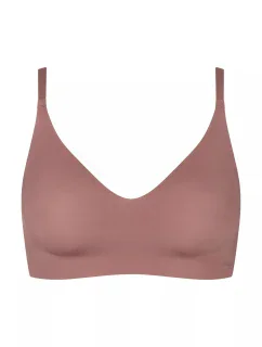 Dámska podprsenka ZERO Microfibre 2.0 Bralette - CACAO - kakaová 1141 - SLOGGI