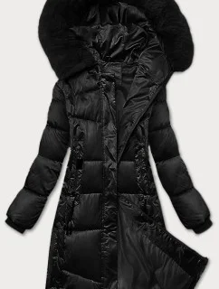 Prešívaná zimná bunda S'west black (B8266-1)