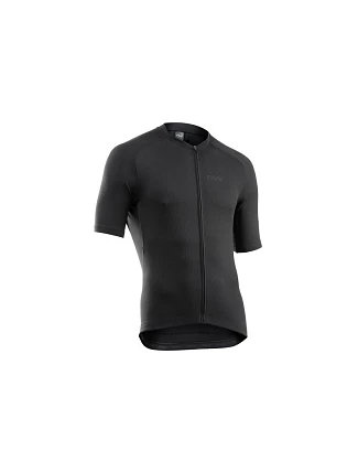 Cyklistické tričko NORTHWAVE Force 2 Jersey Short Sleeve, čierne Cyklistické tričko NORTHWAVE Force 2 Jersey Short Sleeve, čierne