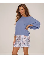 Pyžamo De Lafense 071 Volare s krátkymi rukávmi, veľkosti S–2XL Pyžamo De Lafense 071 Volare s krátkymi rukávmi, veľkosti S–2XL