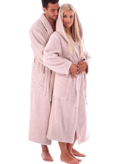 Unisex župan Athena 2116 peanut - Vestis