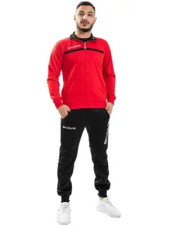 Givova Tuta tepláková súprava Givova One M TT012 1210 červená/čierna