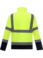 Yoko HVK 09 Hi-Vis softshellová bunda 79.VK09 hi vis žltá/námornícka modrá Yoko HVK 09 Hi-Vis softshellová bunda 79.VK09 hi vis žltá/námornícka modrá