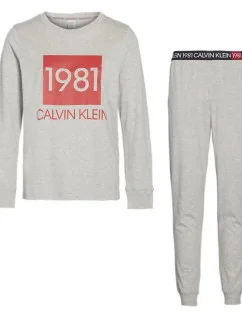 Dámsky pyžamový komplet QS6347E-020 - Calvin Klein