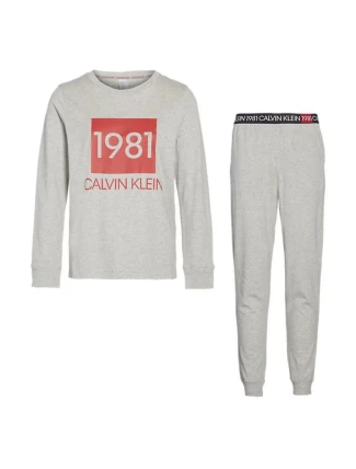 Dámsky pyžamový komplet QS6347E-020 - Calvin Klein Dámsky pyžamový komplet QS6347E-020 - Calvin Klein