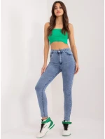 Dámske džínsové nohavice NM SP L12.14X Svetlé džínsy modré - FPrice