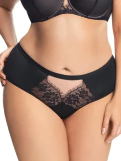 Dámske nohavičky brazilky ALICANTE K649 Čierne