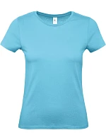 B&C #E150 /women Dámske tričko 01.002T tyrkysové
