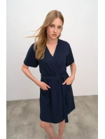 Vamp - Jednofarebný dámsky župan 16221 - Vamp