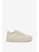 Sneakersy Damskie Big Star RR274A243 HI-POLY SYSTEM Beżowe