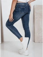 Dámske skinny džínsy modré FashionStreet UY2816