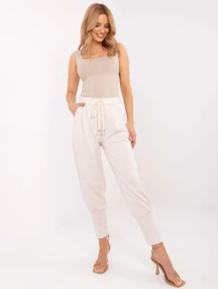 Nohavice MI SP 61700.80P svetlo béžové