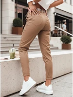 Dámske chinos nohavice MAFRA camel FashionStreet UY1951 Dámske chinos nohavice MAFRA camel FashionStreet UY1951