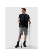 Pánska čierna bežecká vesta Primaloft eco 4F