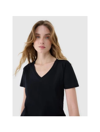 Dámske modalové tričko oversize 4F 4FWSS25TTSHF1992-20S