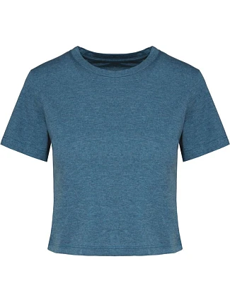 Kariban ProAct PA 4022 Dámsky crop top 20.4022 duck blue heather Kariban ProAct PA 4022 Dámsky crop top 20.4022 duck blue heather
