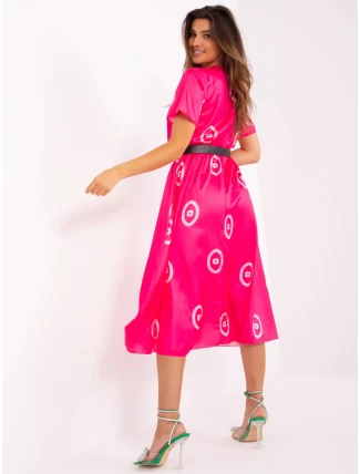 DHJ SK 17260 šaty.90 tmavo ružová