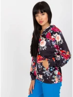 Mikina RV BL 8143.83P čierna a červená