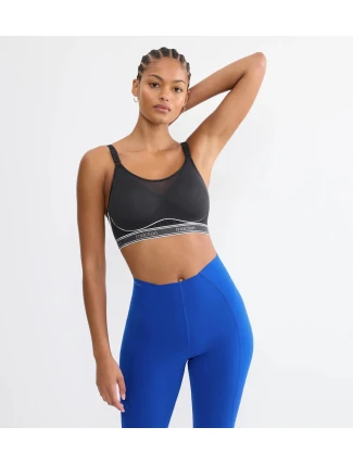 Dámska športová podprsenka Triaction Cardio Breeze N EX - BLACK - black 0004 - TRIUMPH