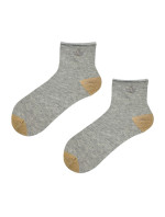 Netlačiace dámske ponožky Noviti SB028 Lurex 35-42