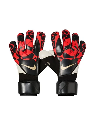 Brankárske rukavice Nike Grip3 čierne, červené a biele HQ0256 010 6 Brankárske rukavice Nike Grip3 čierne, červené a biele HQ0256 010 6