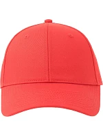 Atlantis Headwear Hit-S 6-panelová čiapka s kšiltom 33.0270 červená Atlantis Headwear Hit-S 6-panelová čiapka s kšiltom 33.0270 červená
