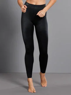 Dámske športové Legíny masážne 1695 čierna - Active