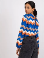 Blúzka DHJ BZ 12311.49P tmavo modrá