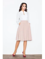 Košeľa Žaneta M012 Biela - Figl