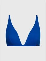 Dámska plavková podprsenka BIKINI KW0KW02041 C66 modrá - Calvin Klein